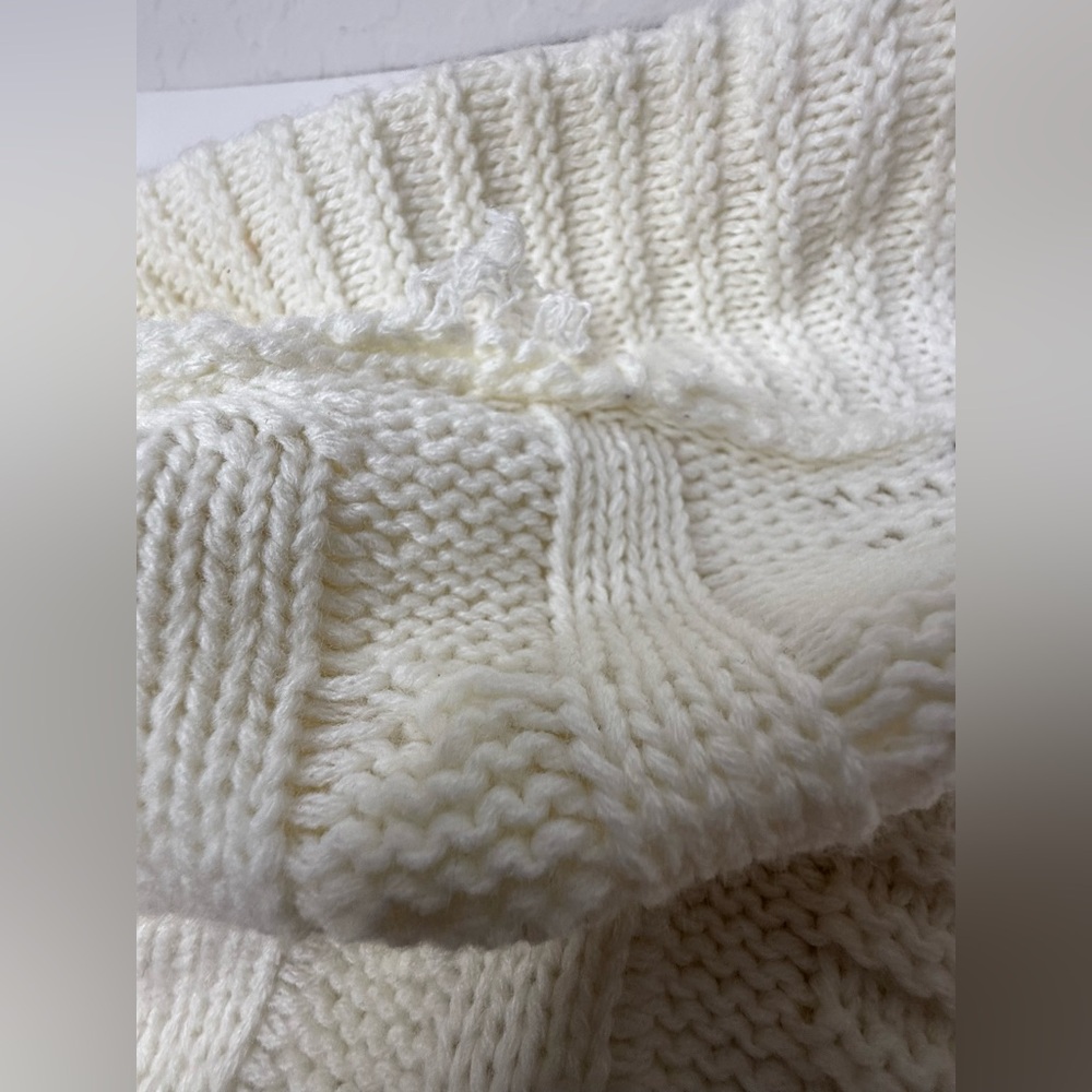 Cardigan Floral Knitted Identita Collection Womens Size Small Cream Multicolored - Picture 8 of 10